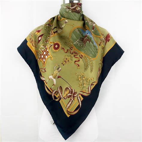 Vintage Style Ferragamo Scarf